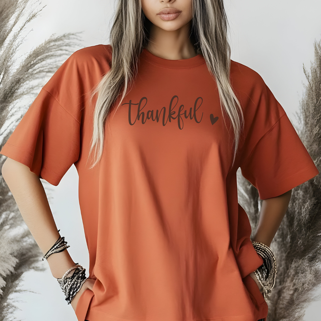 Comfort Colors Thankful T-shirt