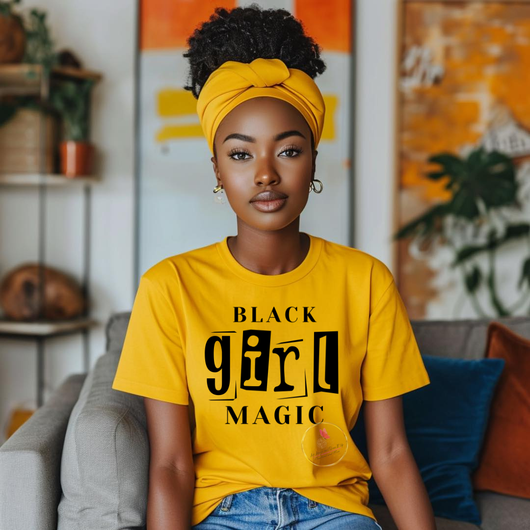 Black Girl Magic Retro Shirt