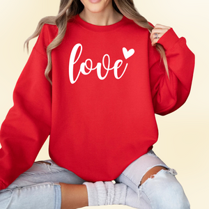 Love Heart Sweatshirt