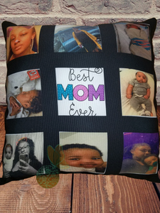 Custom 9 Panel Picture Pillow